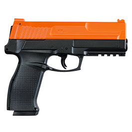 Kleinbild 4 P2P Secure 68P CO2-RAM Pistole Kal. .68 im Komplettset mit Softkoffer orange / schwarz