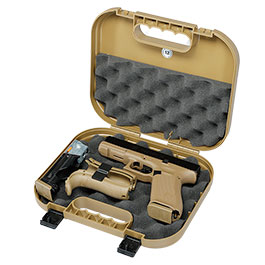 Kleinbild 4 Glock 17 Gen.5 T4E mit Metallschlitten CO2-RAM Pistole Kal. .43 schwarz / coyote French Edition