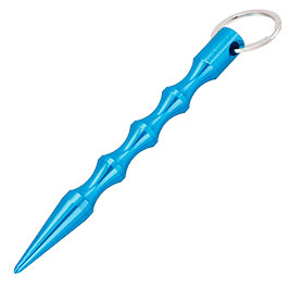 Produktbild zu Kubotan gewellt mit Schl�sselring hellblau ...