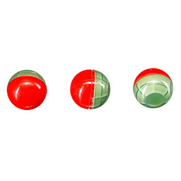 Kleinbild 3 Pepper Balls / Pfefferkugeln High Dosis 20% Kaliber .68 - 10 St�ck