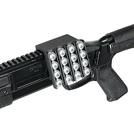 Kleinbild 4 Munitionshalter Exclusive Ammo Holder 16 Balls schwarz f. HDX68 / TR68 / HDB68 / TB68 CO2 RAM Shotgun Kal. .68