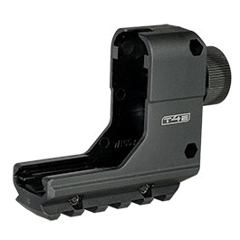 Kleinbild 1 T4E Muzzle Attachment Carrier M�ndungsadapter mit Gewinde f�r TR 50 / HDR 50 Gen1 / Gen2 CO2 Revolver schwarz