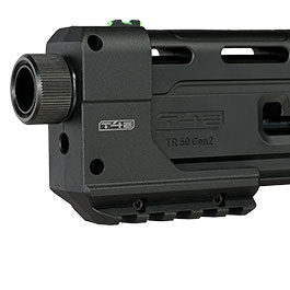 Kleinbild 5 T4E Muzzle Attachment Carrier M�ndungsadapter mit Gewinde f�r TR 50 / HDR 50 Gen1 / Gen2 CO2 Revolver schwarz