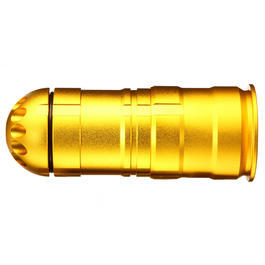 MadBull M922A1 40mm Vollmetall Hülse / Einlegepatrone f. 120 6mm BBs gold Bild 1 xxx:
