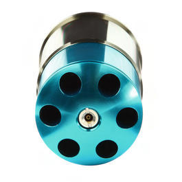 MadBull M781 40mm Vollmetall Hülse / Einlegepatrone f. 42 8mm BBs blau Bild 3