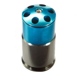 MadBull M781 40mm Vollmetall Hülse / Einlegepatrone f. 42 8mm BBs blau Bild 4