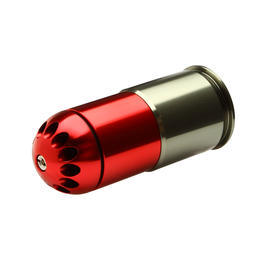MadBull XM108HP 40mm Vollmetall Hülse / Einlegepatrone f. 108 6mm BBs rot