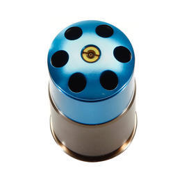MadBull XM781HP 40mm Vollmetall Hülse / Einlegepatrone f. 36 8mm BBs blau Bild 4