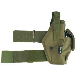 Mil-Tec Beinholster universal, mit Magazintasche,oliv