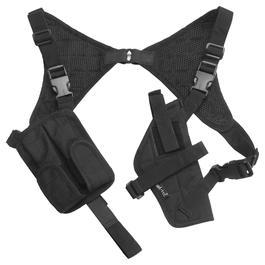 Mil-Tec Schulterholster schwarz ,rechts und links geeignet