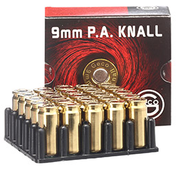 Geco Knallpatronen, 9mm P.A.K. 25 Stck