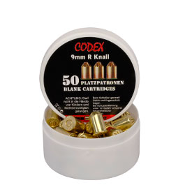 Codex Knallpatronen 9mm R.K. 50 Schuss fr Revolver