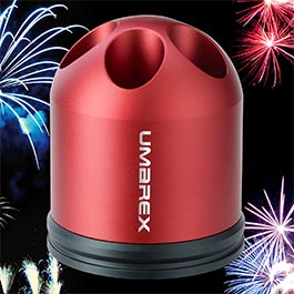 Pyro Launcher Mod. Umarex Mehrfach-Abschussbecher, rot