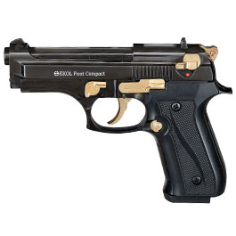 Ekol Firat Compact Schreckschuss Pistole Kal. 9 mm P.A.K. schwarz / gold