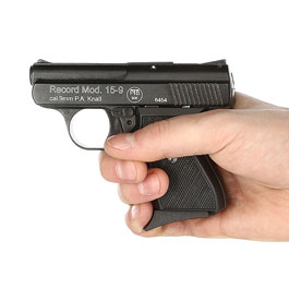 Record Modell 15-9 Schreckschuss Pistole 9mm P.A.K. brüniert inkl. Waffenkoffer Bild 3