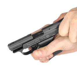 Record Modell 15-9 Schreckschuss Pistole 9mm P.A.K. brüniert inkl. Waffenkoffer Bild 6