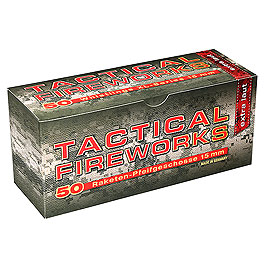 Pfeifpatronen Tactical Fireworks 50 Stück für Schreckschusswaffen Bild 1 xxx: