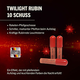 Kleinbild 1 Twilight Rubin Pfeifgeschosse 10 St�ck
