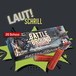 Battle Ground Whistle Raketenpfeifgeschosse 20 Stck