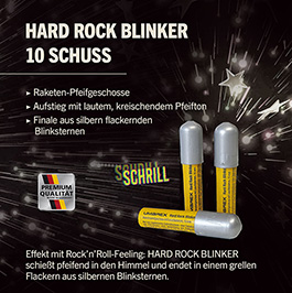 Kleinbild 1 Hard Rock Blinker Feuerwerksterne Signaleffekte 10-teilig