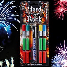 Hard Rock Las Vegas Feuerwerk Sortiment 22-teilig