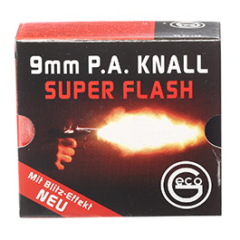 Geco 9mm P.A. Knallpatrone Super Flash 25 Stück Bild 4