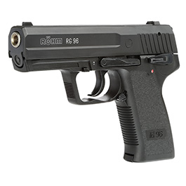 Röhm RG 96 Schreckschuss Pistole brüniert inkl. 50 Schuss Marken-Platzpatronen Bild 1 xxx: