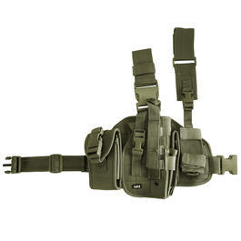 101 INC Beinholster MOLLE rechts oliv