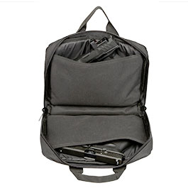 Kleinbild 3 Coptex Doppel-Pistolentasche fr zwei Waffen mit Auentasche schwarz