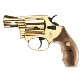 Smith & Wesson Chiefs Special Schreckschussrevolver 9mm R.K. Gold Finish 24 Karat