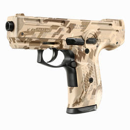 Kleinbild 1   Zoraki 925 Schreckschuss-Maschinenpistole 9mm P.A.K. camo inkl. 2 Magazinen u. Polymerkoffer