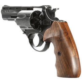 ME38 Magnum Schreckschuss Revolver 9mm R.K. Antik Look mit Holzgriffschalen Bild 3