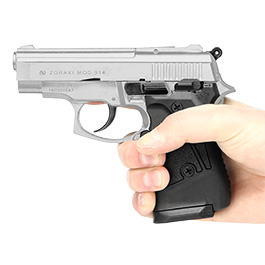 Kleinbild 4 Zoraki 914 Schreckschuss Pistole 9mm P.A.K. matt chrom
