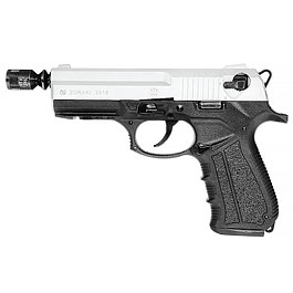 Kleinbild 11 Zoraki 2918 Schreckschuss Pistole Kal. 9mm P.A.K. matt chrom