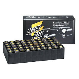 Pobjeda Black Blitz Knallpatronen 9mm P.A.K. 50 Stck