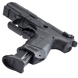 Walther P22 Schreckschuss Pistole Kal. 9mm P.A.K. + 50 Schuss Pobjeda Steel Blitz Bild 3