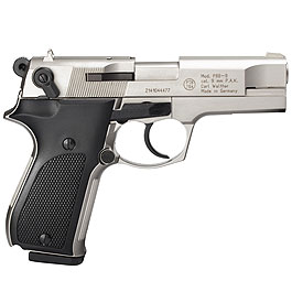 Walther P88 Schreckschuss Pistole bicolor Kal. 9mm P.A.K. + 50 Schuss Pobjeda Steel Blitz Bild 1 xxx: