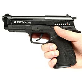 Retay X Pro Schreckschuss Pistole 9mm P.A.K. brüniert Bild 5