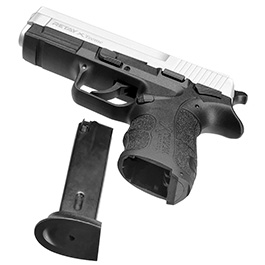 Kleinbild 3 Retay X Treme Schreckschuss Pistole 9mm P.A.K. nickel inkl. 100 Platzpatronen Skullfire und Black Blitz