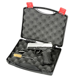 Kleinbild 4 Retay X Treme Schreckschuss Pistole 9mm P.A.K. nickel inkl. 100 Platzpatronen Skullfire und Black Blitz