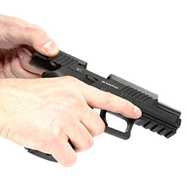Sig Sauer P320 Schreckschuss Pistole 9mm P.A.K. brniert inkl. Waffenkoffer Bild 7