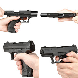 Kleinbild 11 Walther P99 SV Schreckschuss Pistole 9 mm P.A.K. brniert mit Stahlverschluss