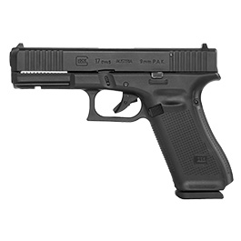 Glock 17 Gen5 Schreckschuss Pistole 9mm P.A.K. brniert inkl. Waffenkoffer