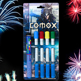 Zink Feuerwerk Comox 22-teilig Signaleffekte fr Schreckschusswaffen