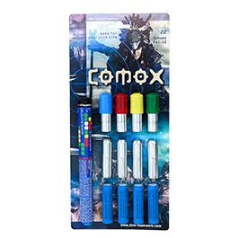 Zink Feuerwerk Comox 22-teilig Signaleffekte für Schreckschusswaffen Bild 1 xxx: