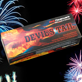 Zink Feuerwerk Devil`s Tail 20 Schuss Signaleffekte für Schreckschusswaffen