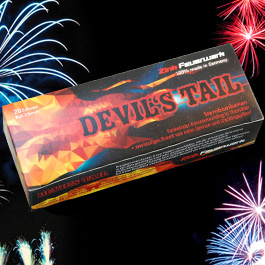 Zink Feuerwerk Devil`s Tail 20 Schuss Signaleffekte fr Schreckschusswaffen