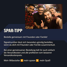 Zink Feuerwerk Devil`s Tail 20 Schuss Signaleffekte für Schreckschusswaffen Bild 6