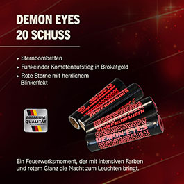 Kleinbild 1 Zink Feuerwerk Demon Eyes 20 Schuss Signaleffekte fr Schreckschusswaffen