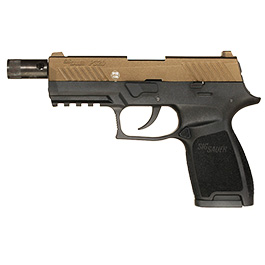 Sig Sauer P320 Schreckschuss Pistole 9mm P.A.K. midnight bronze inkl. 100 Schuss Platzpatronen Bild 11